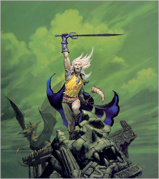 Definitive Sword and Sorcery: Elric by Michael Moorcock
